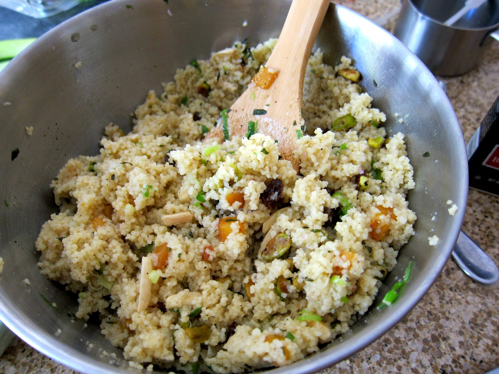3 letter words couscous with mint & fruit