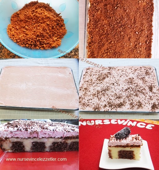 Puding Dolgulu Kek Tarifi Yemek Tarifleri