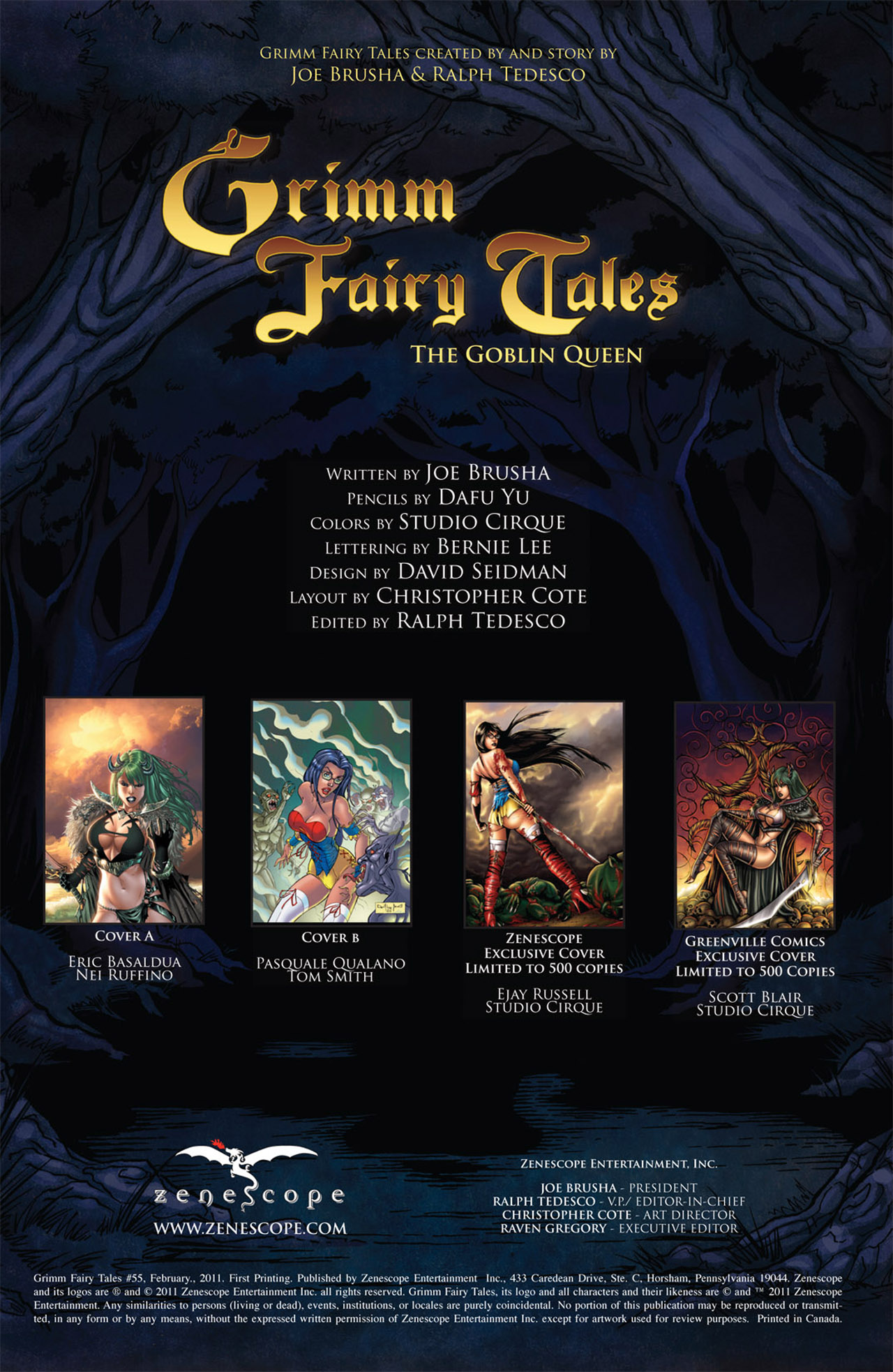 Read online Grimm Fairy Tales (2005) comic -  Issue #55 - 2
