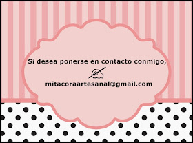 Si desea ponerse en contacto conmigo escríbame a