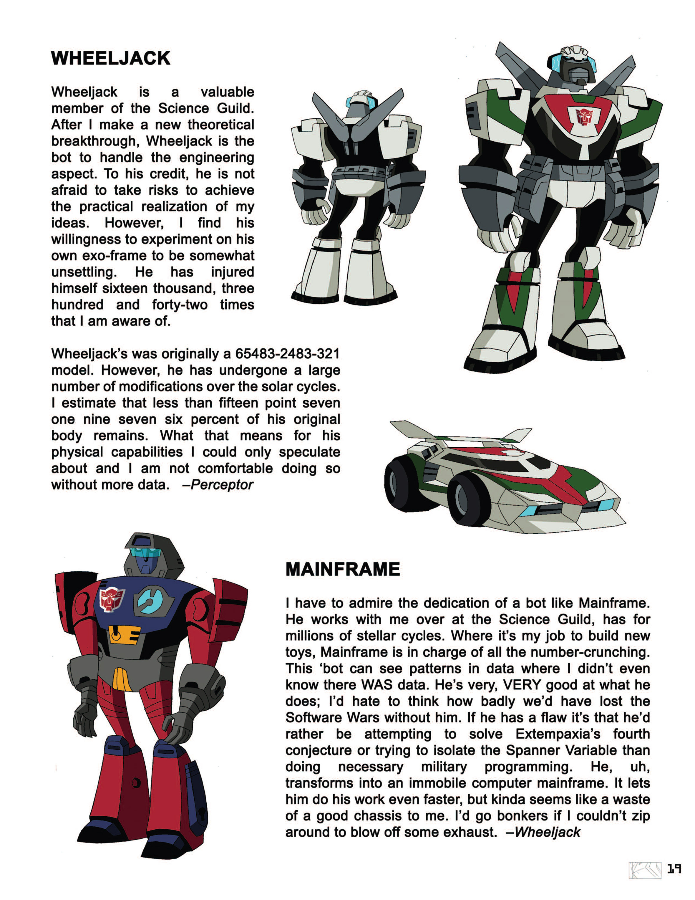 Transformers Animated: The Allspark Almanac issue TPB 2 - Page 18