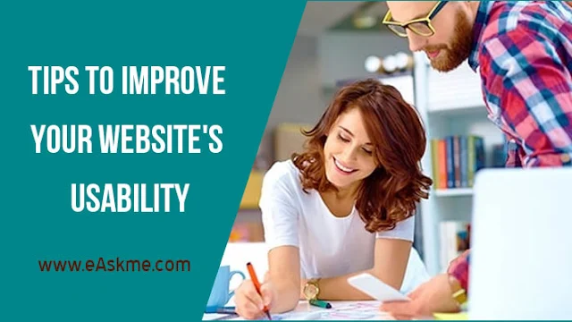 Tips to Improve your Website's Usability: eAskme