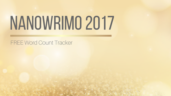 #NaNoWriMo 2017 Word Count Tracker 