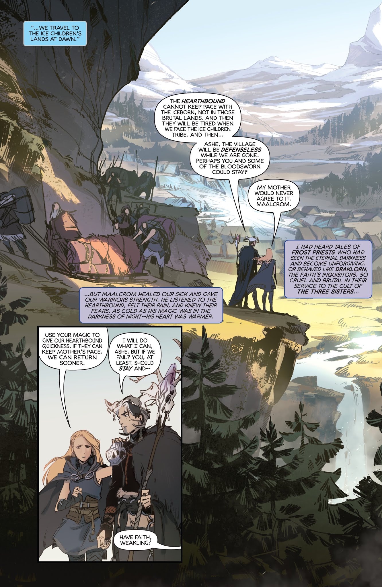 Read online League of Legends: Ashe: Warmother Special Edition comic -  Issue #1 - 11