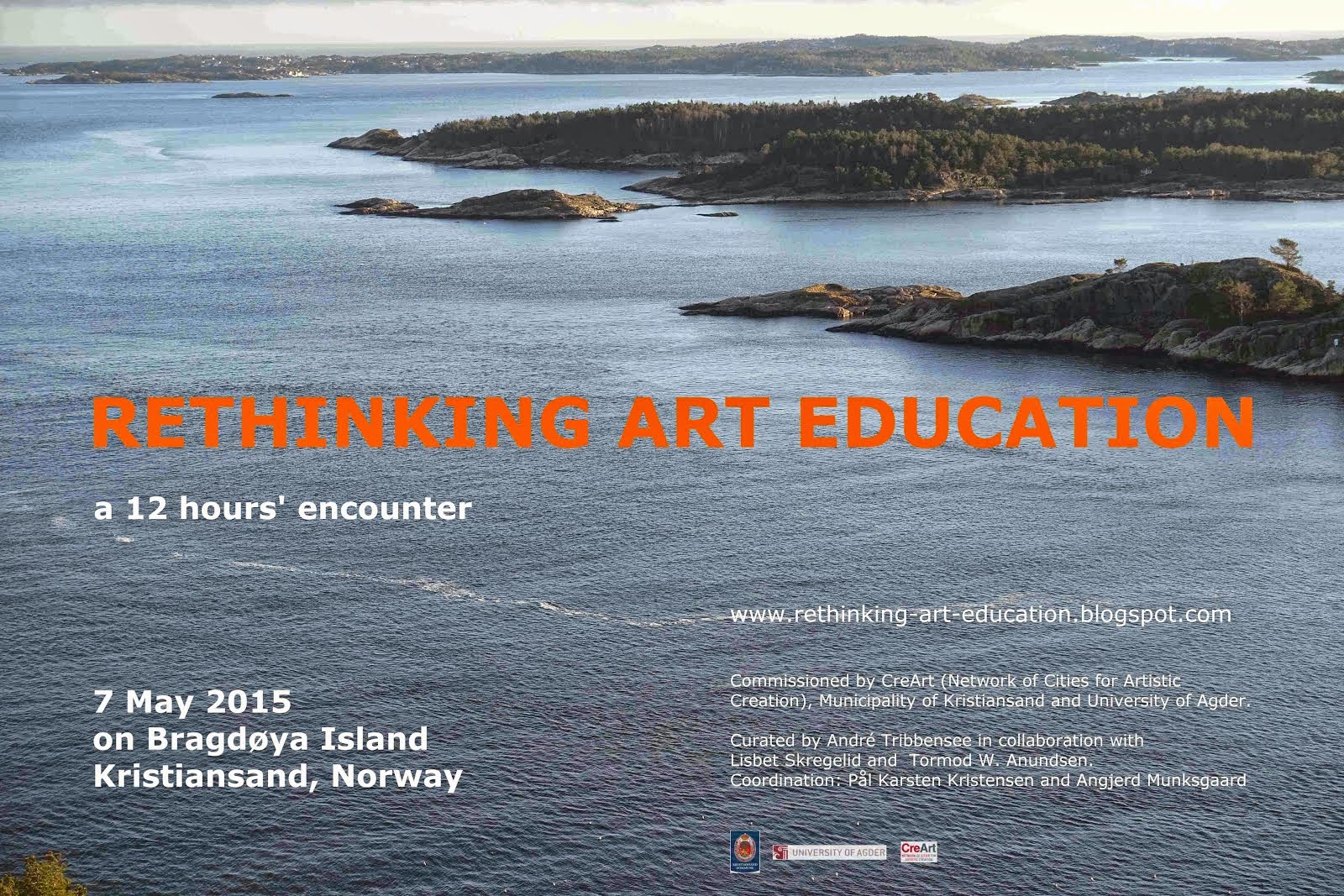next project: RETHINKING ART EDUCATION, 7 May 2015