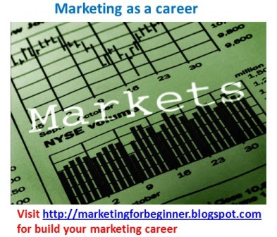 Marketing as a career