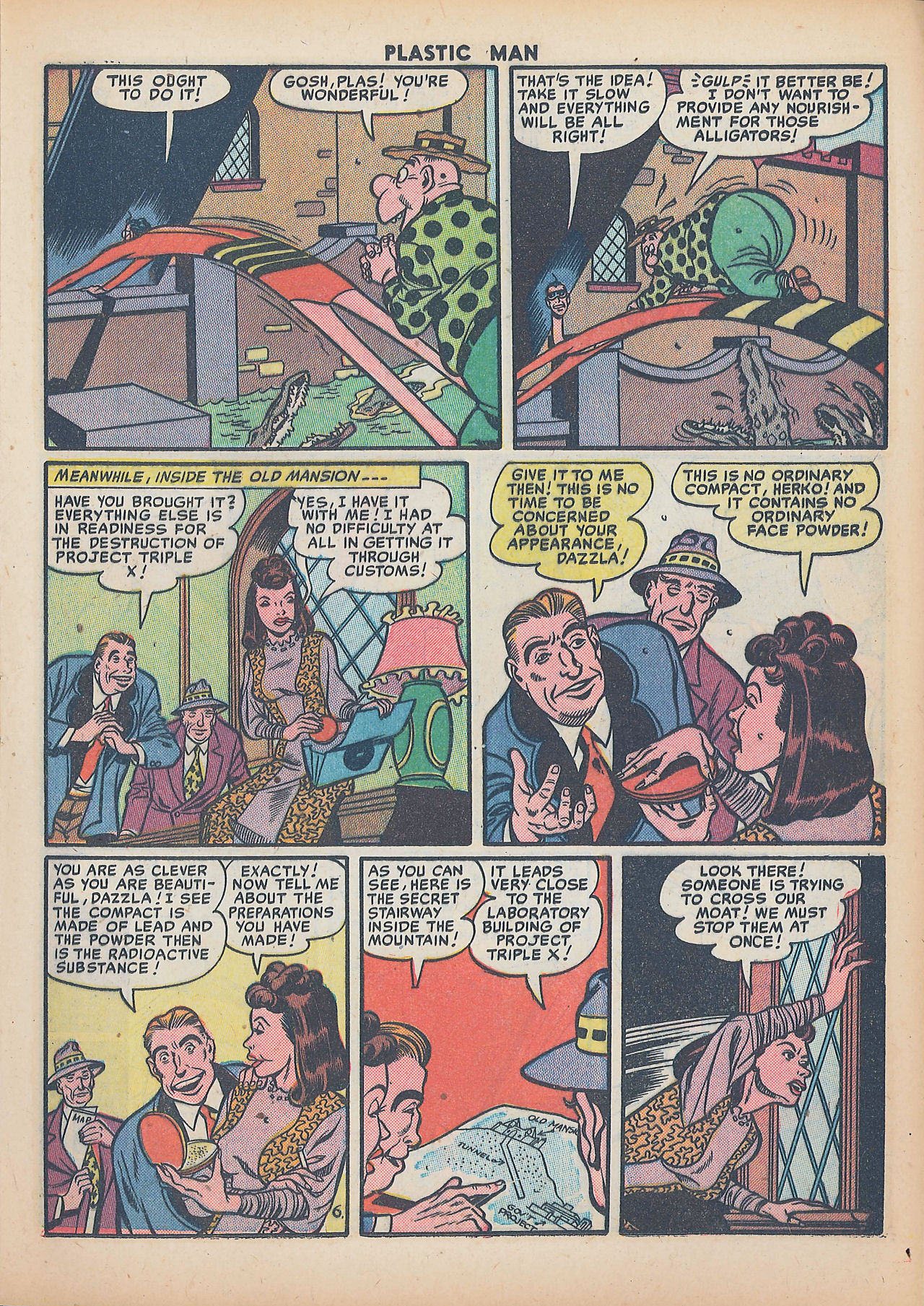 Read online Plastic Man (1943) comic -  Issue #30 - 21