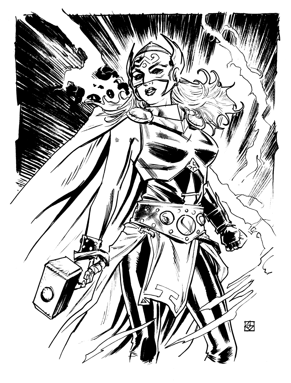 Jane Foster as Thor