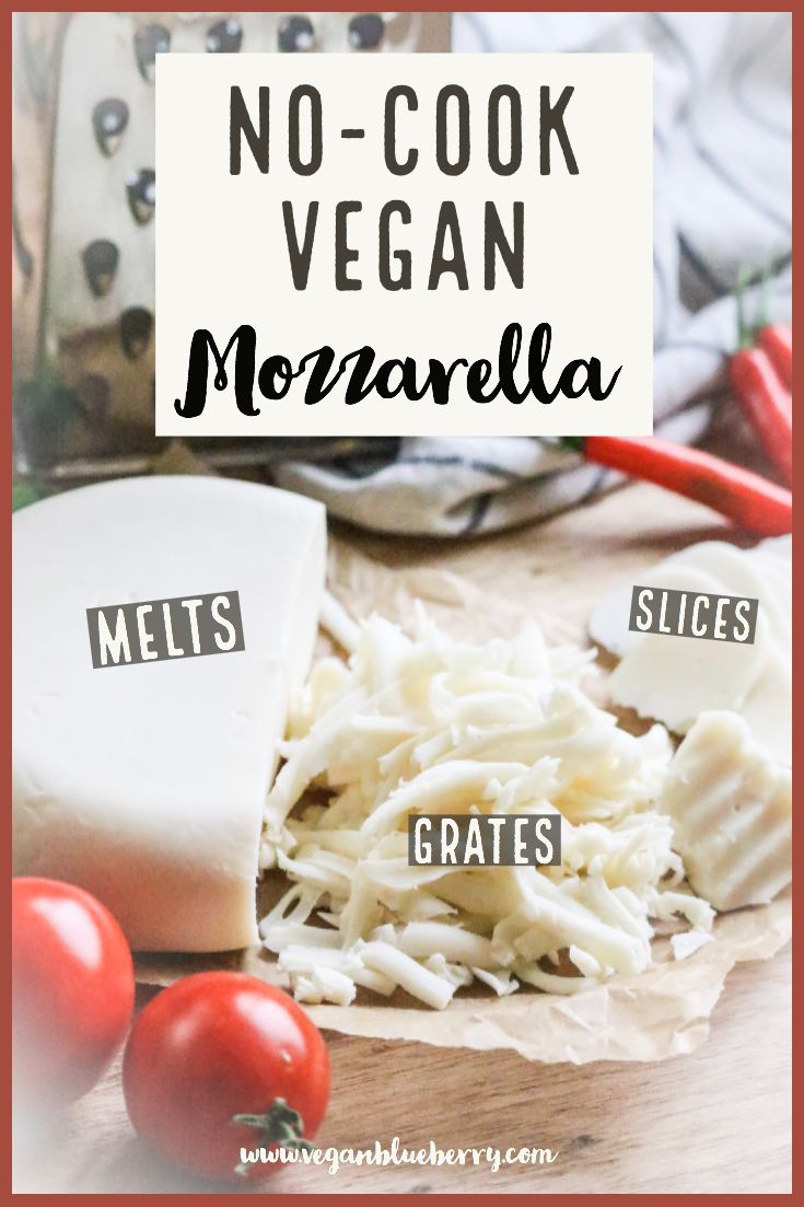 REAL VEGAN MOZZARELLA CHEESE (SHREDDABLE BLOCKSTYLE) Recipes Home