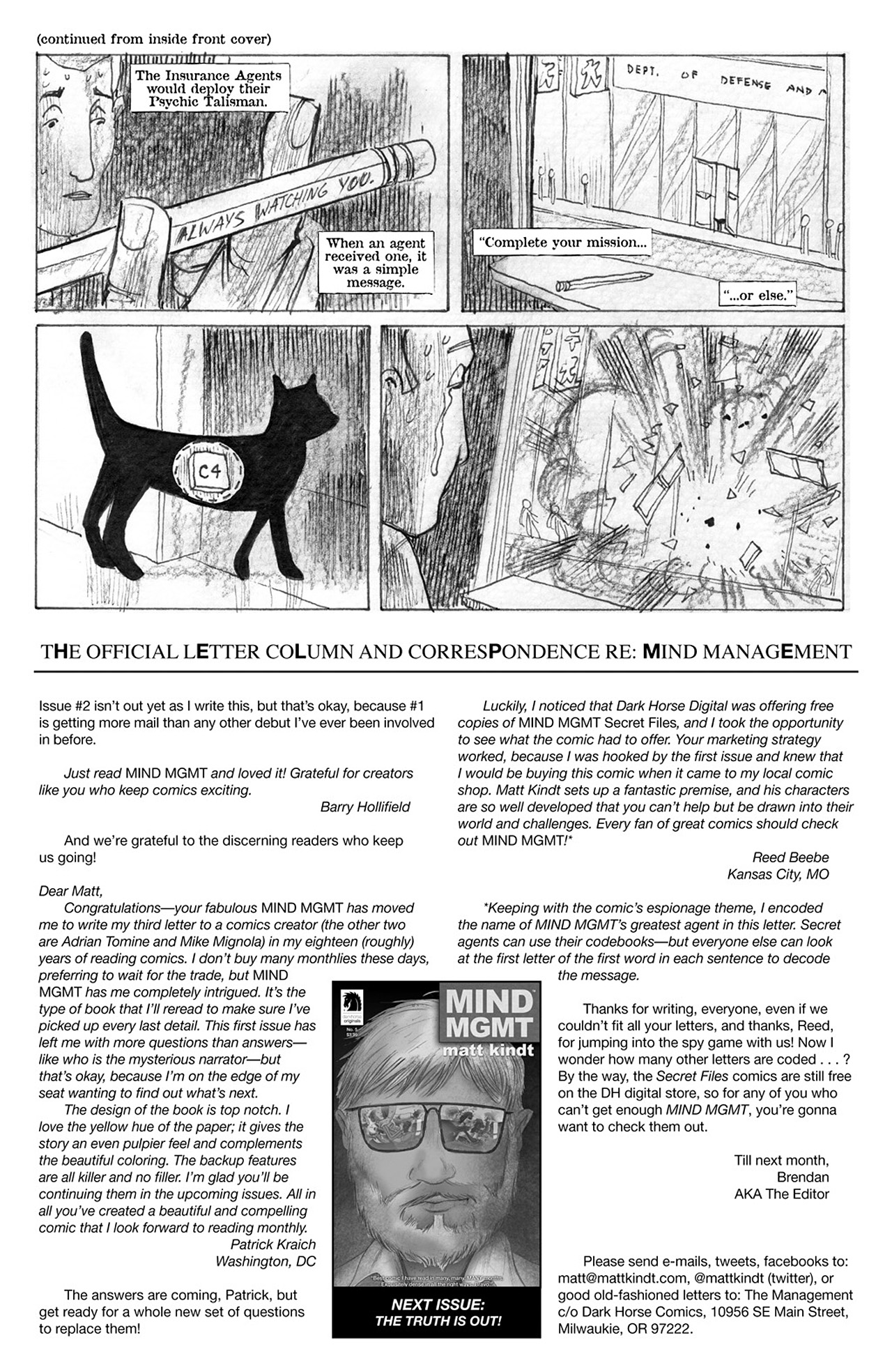 Read online MIND MGMT comic -  Issue #4 - 27
