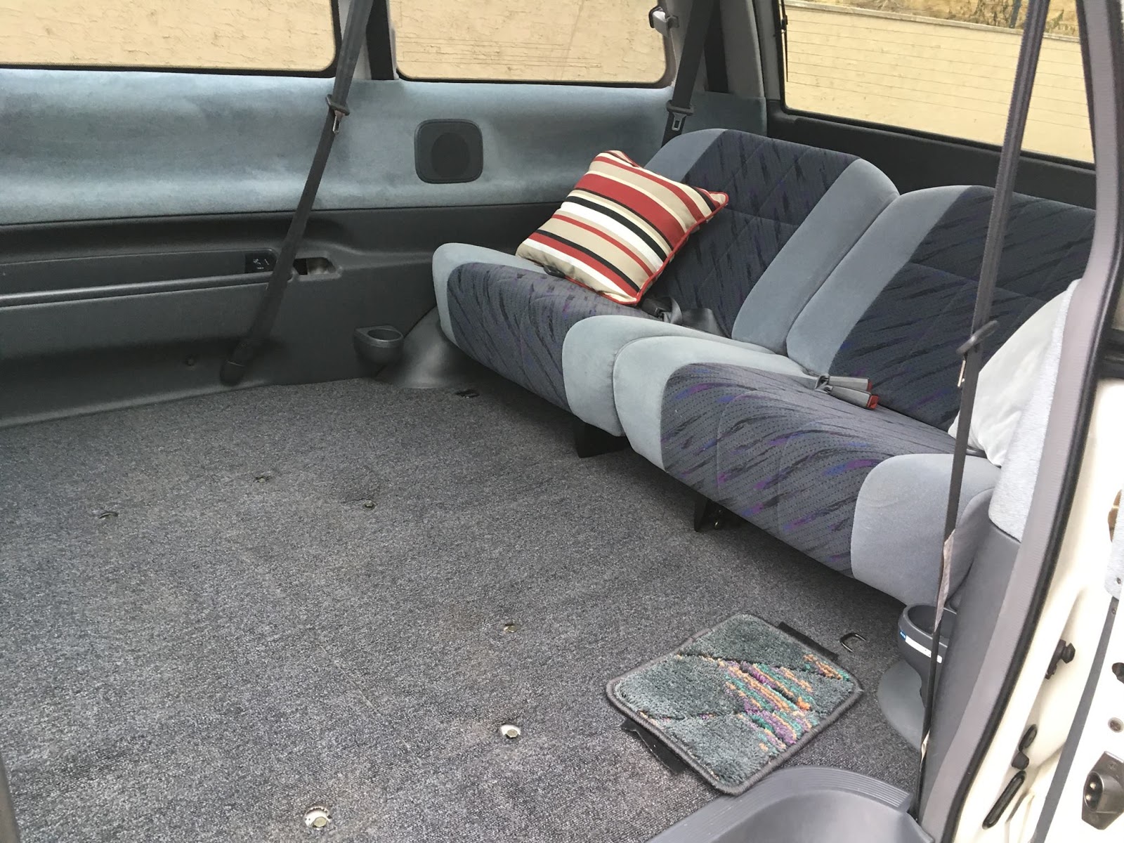 Toyota Previa Seat Removal
