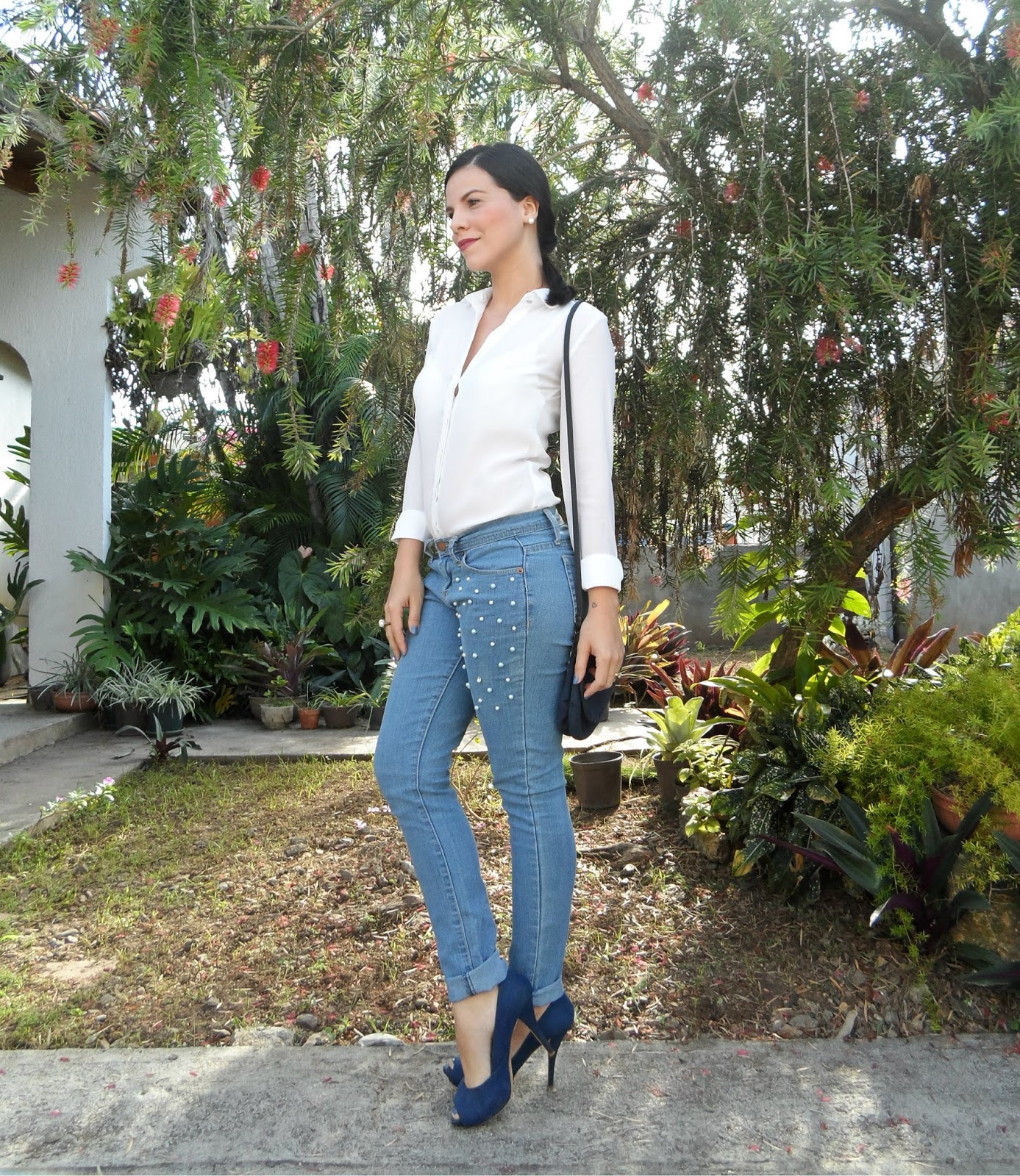 Jeans con perlas - Yaimar Pérez