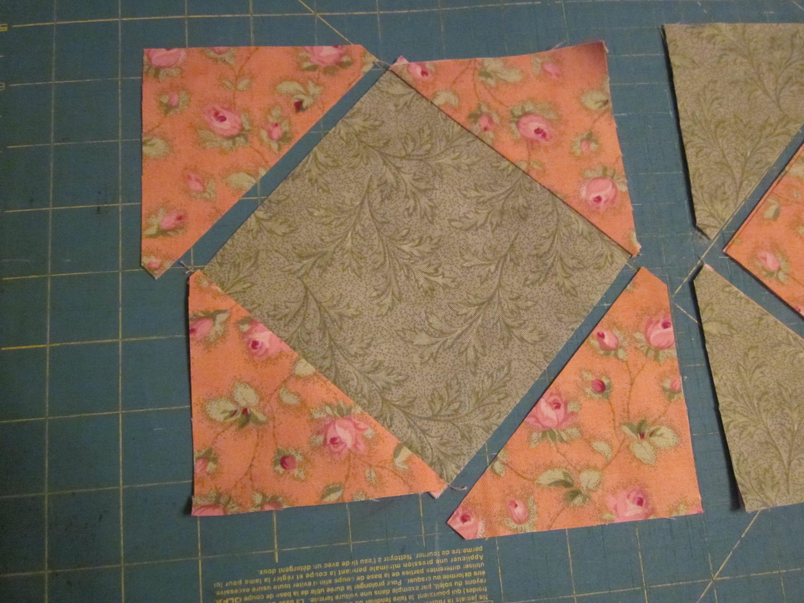 Quilting with Karen Square in a Square Block