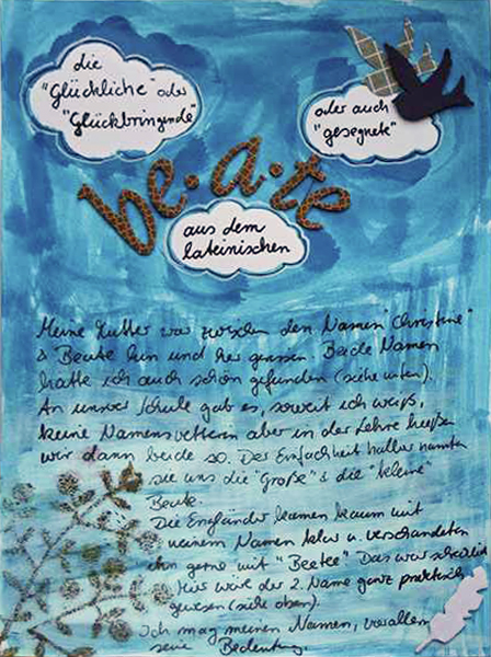 Projekt ICH | Scrapbook Album über mich | www.danipeuss.de