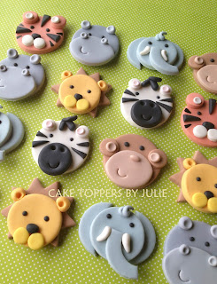 Safari Cake Toppers Fondant Safari Cake Toppers Fondant