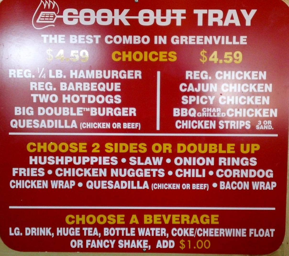 SNarolina Foodie: Cook Out comes to Greenville!

