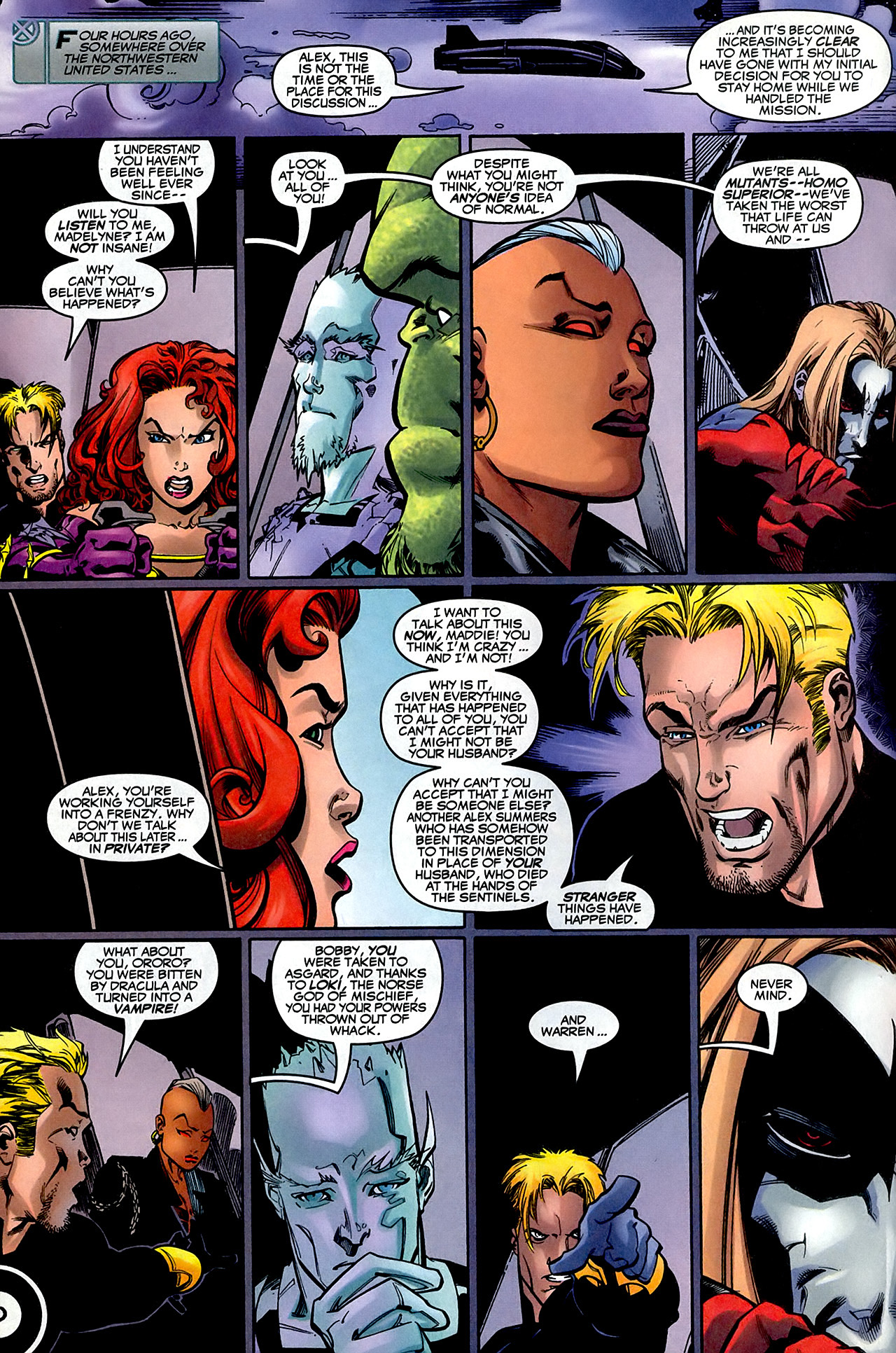 Read online Mutant X comic -  Issue #3 - 6