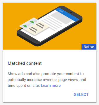 Cara mudah meletakkan iklan Matched Content di Blog