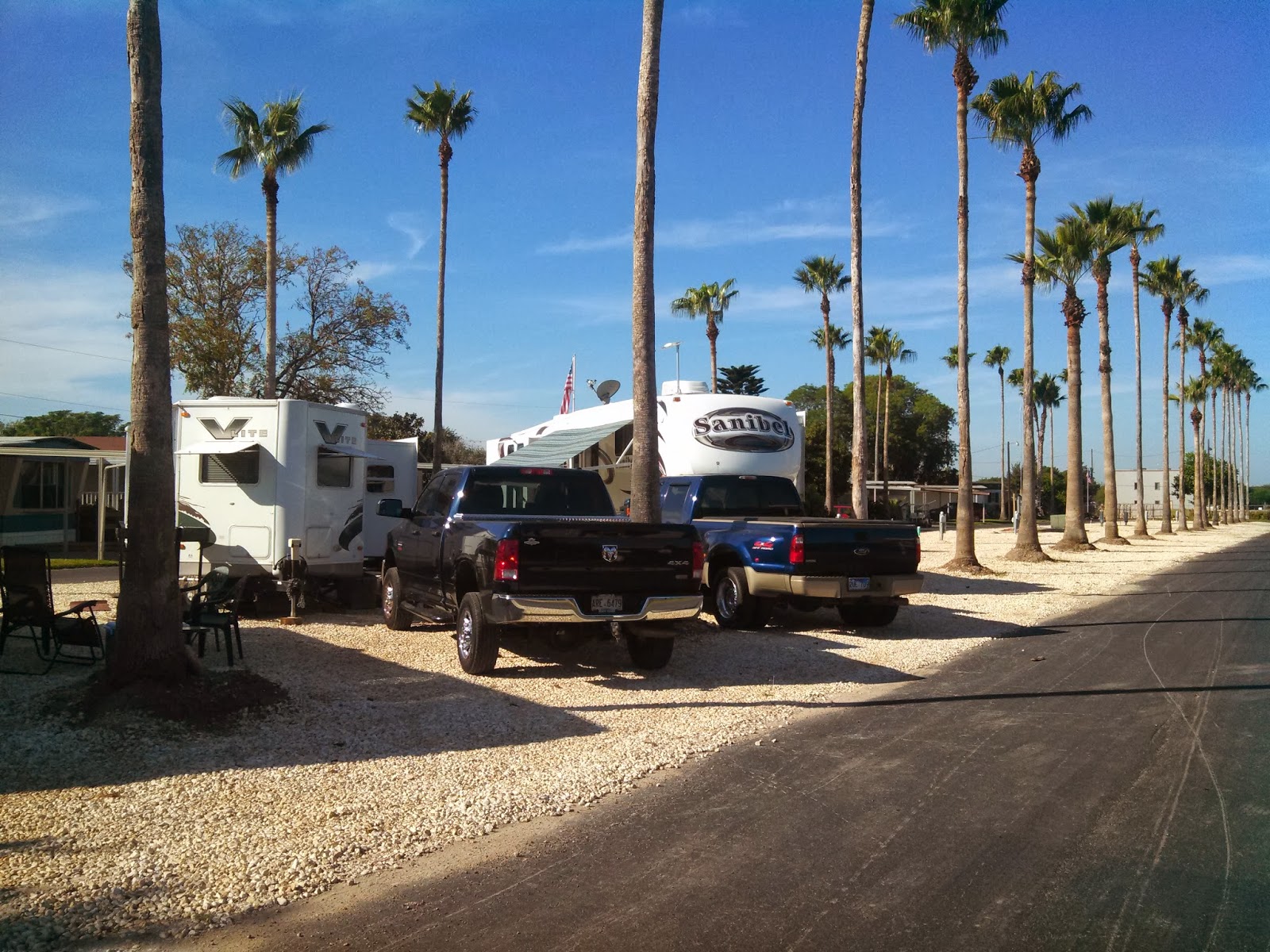 Mark and Patty RV Adventures Moving to Palm Gardens RV Park in