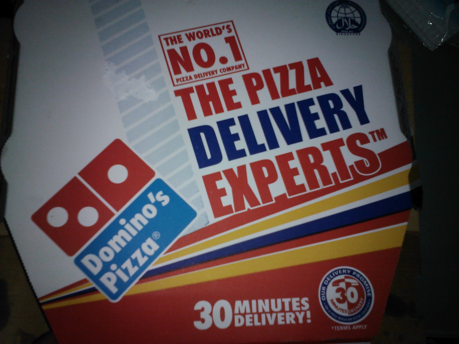 Frenzeelo Domino's Pizza Delivery in Singapore