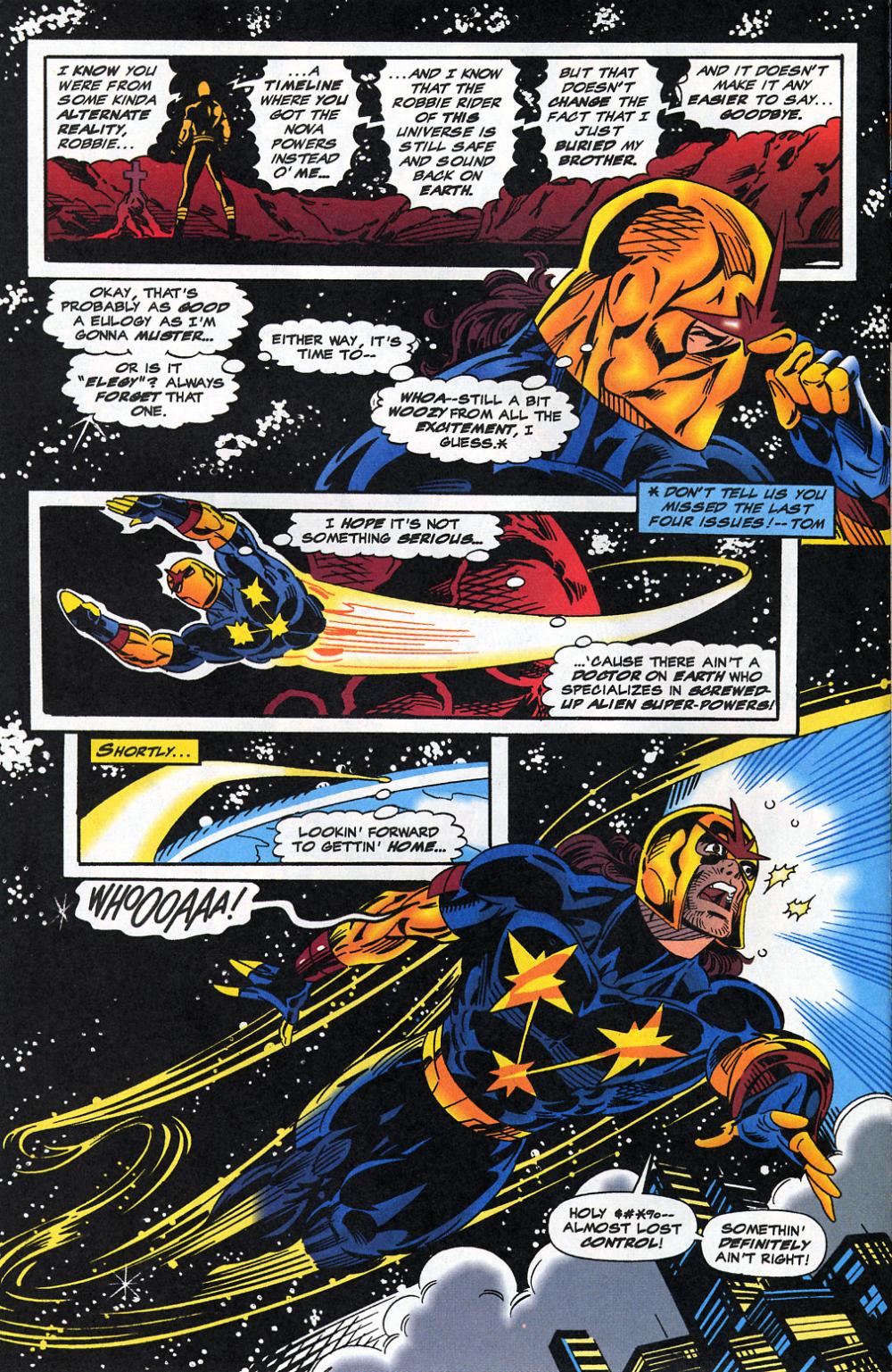 Read online Nova (1994) comic -  Issue #17 - 6