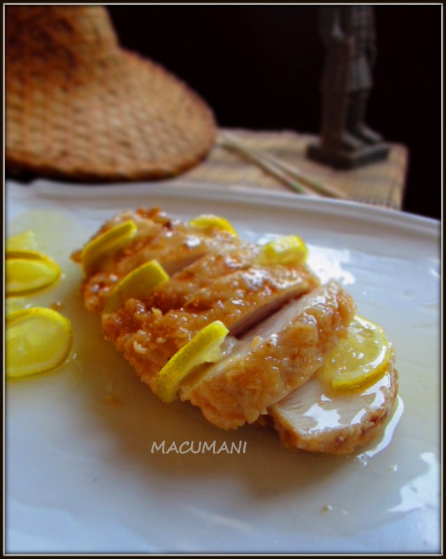 Pollo al limón