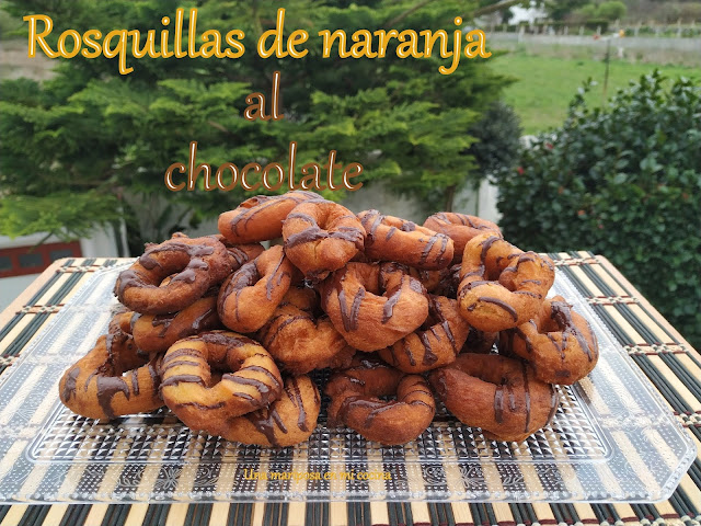 Rosquillas De Naranja Al Chocolate
