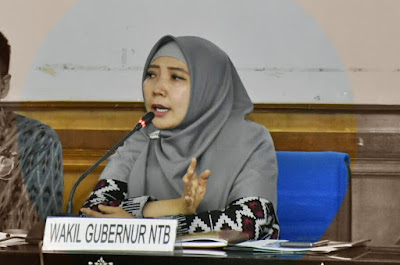 Wakil Gubernur NTB Dr. Hj. Sitti Rohmi Djalilah