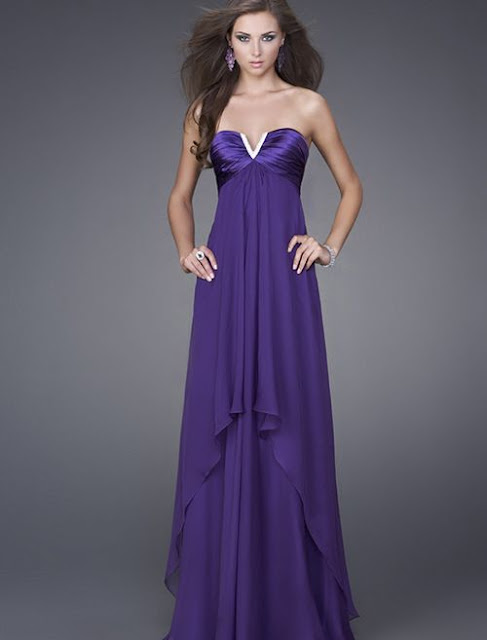 RainingBlossoms Evening Dresses: Choosing Glamorous Purple Evening Dresses