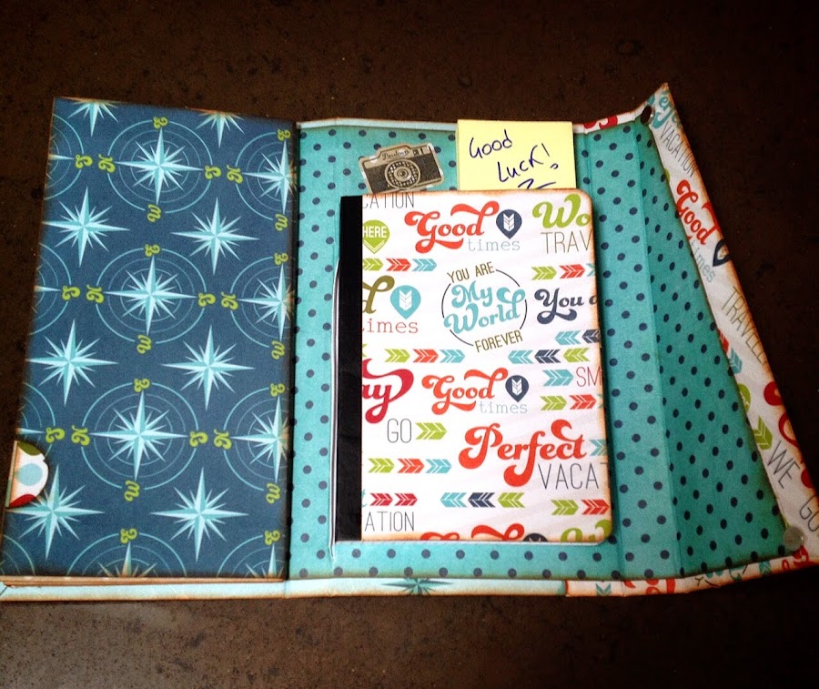 libro de viaje handmade