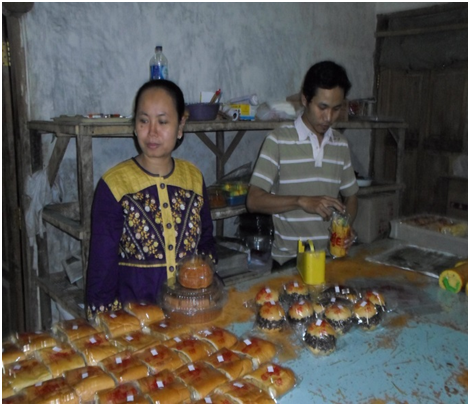 Uenaknya Roti  Merk ADIM  Dari Desa Kedung Berkat Bantuan 