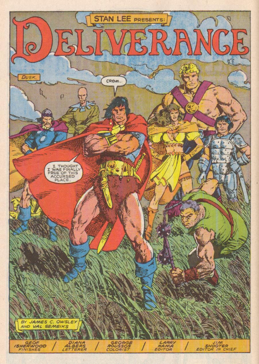 Conan the Barbarian (1970) Issue #191 #203 - English 7