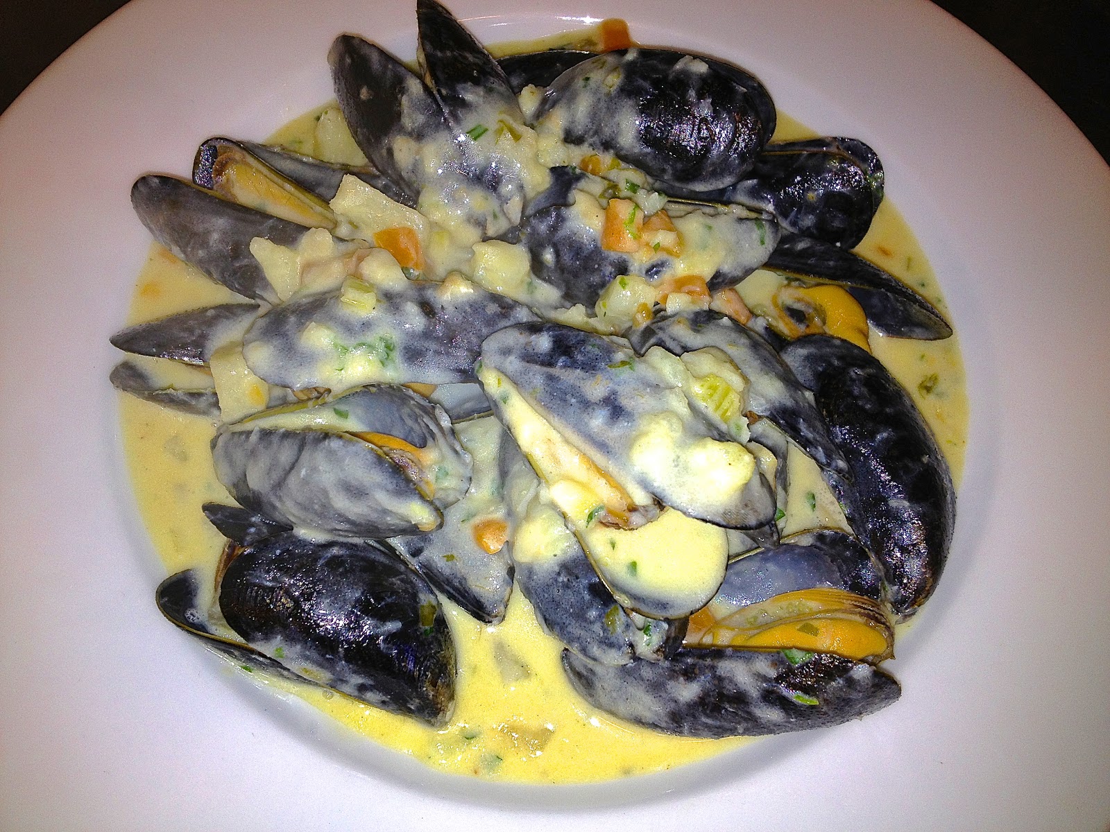 nueva cocina River Exe Mussel & Smoked Haddock Chowder