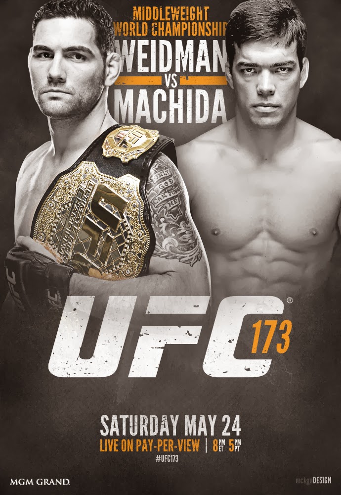 Comprar Ingressos UFC 173 Chris Weidman e Lyoto Machida