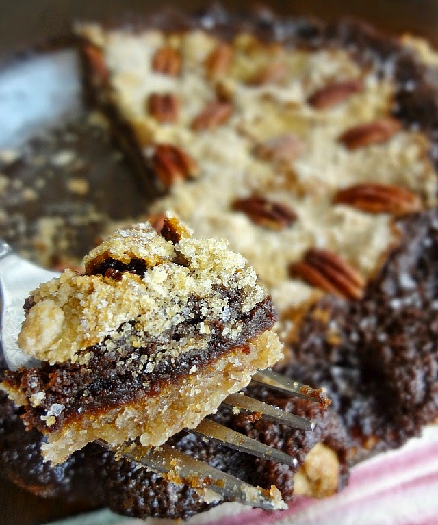 Chocolate Shoofly Pie with Pecan Whole Wheat Crust Chocolate Shoofly Pie with Pecan Whole Wheat Crust