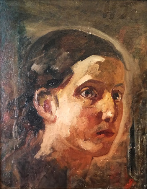 Н. Н. Ге Голова Иоанна Богослова, 1863 г.