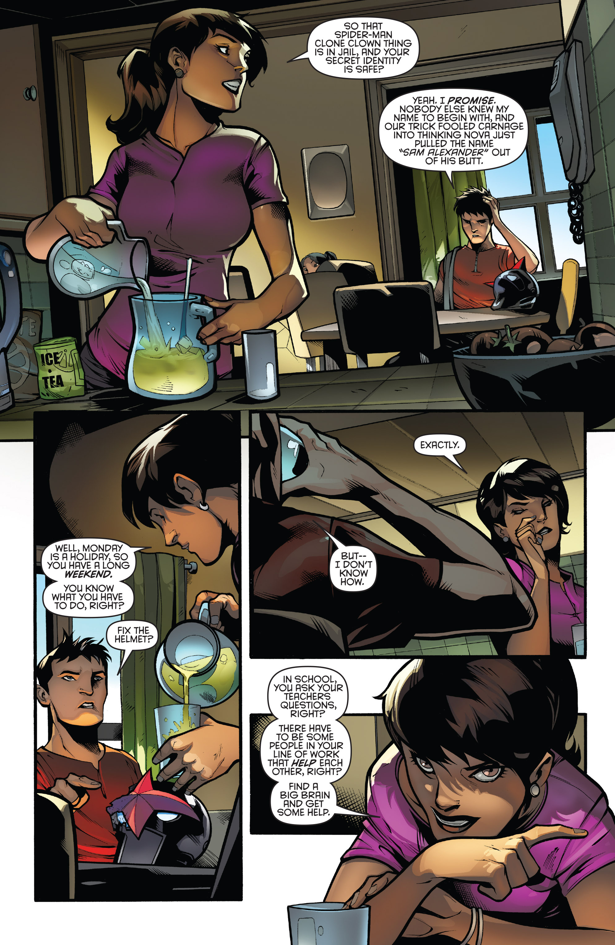 Read online Nova (2013) comic -  Issue #27 - 20