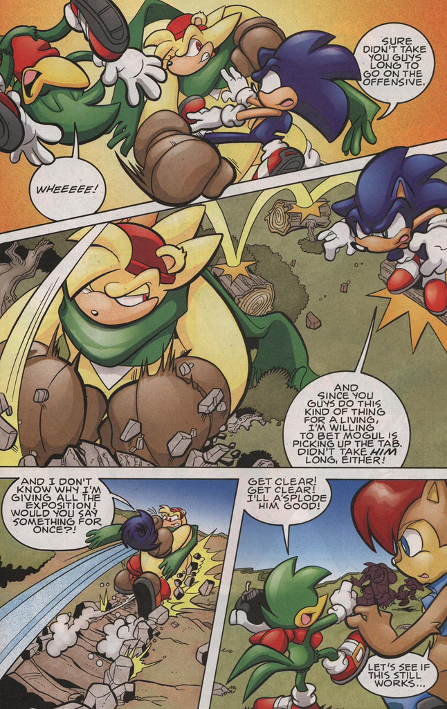 Read online Sonic The Hedgehog comic -  Issue #187 - 17