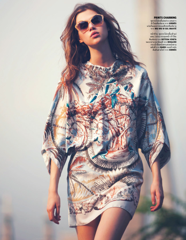 Anais Pouliot by David Bellemere Magazine Photoshoot For Vogue Thailand ...