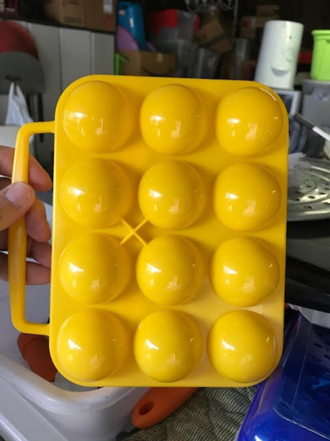camping egg carrier