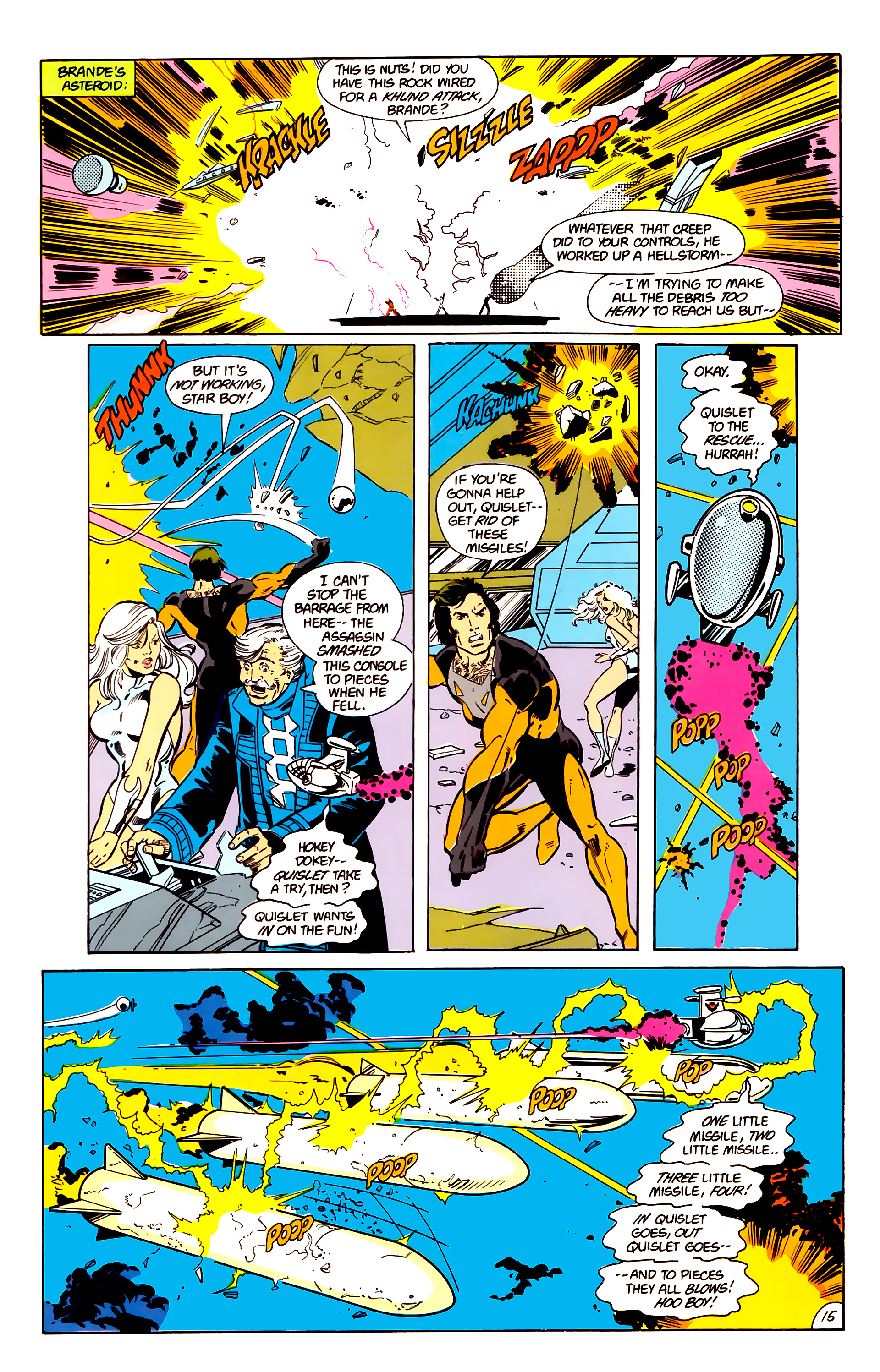 Read online Legion of Super-Heroes (1984) comic -  Issue #17 - 17