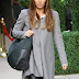 Celebrity Style: Jessica Biel at Tod's Miky Mocassini Bags in Limited Edition
