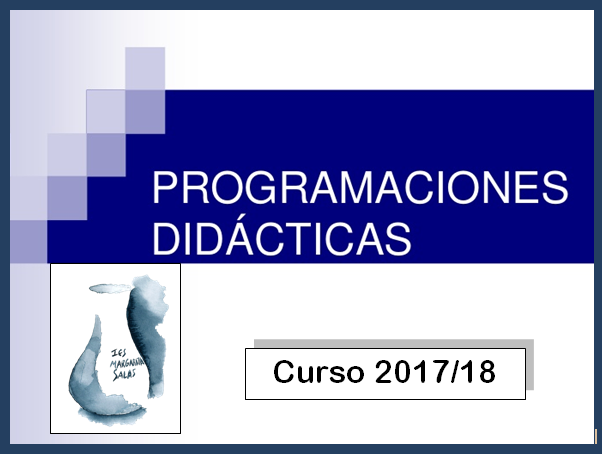 PROGRAMACIONES 2017-18