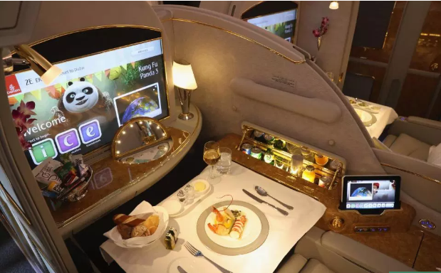 See inside Real Madrid?s luxury jet with beds, showers and over 2000 TV Channels 