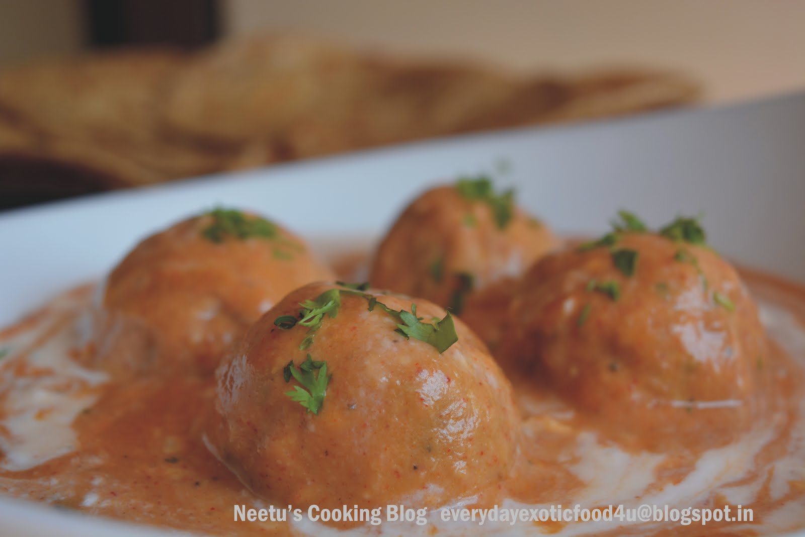 Paneer Kofta Curry/ Malai Kofta Curry