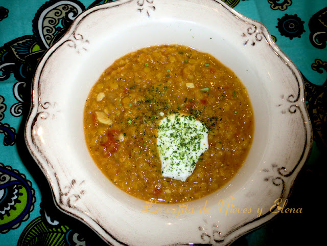 Dahl New York (curry de lentejas rojas) by Claus Meyers