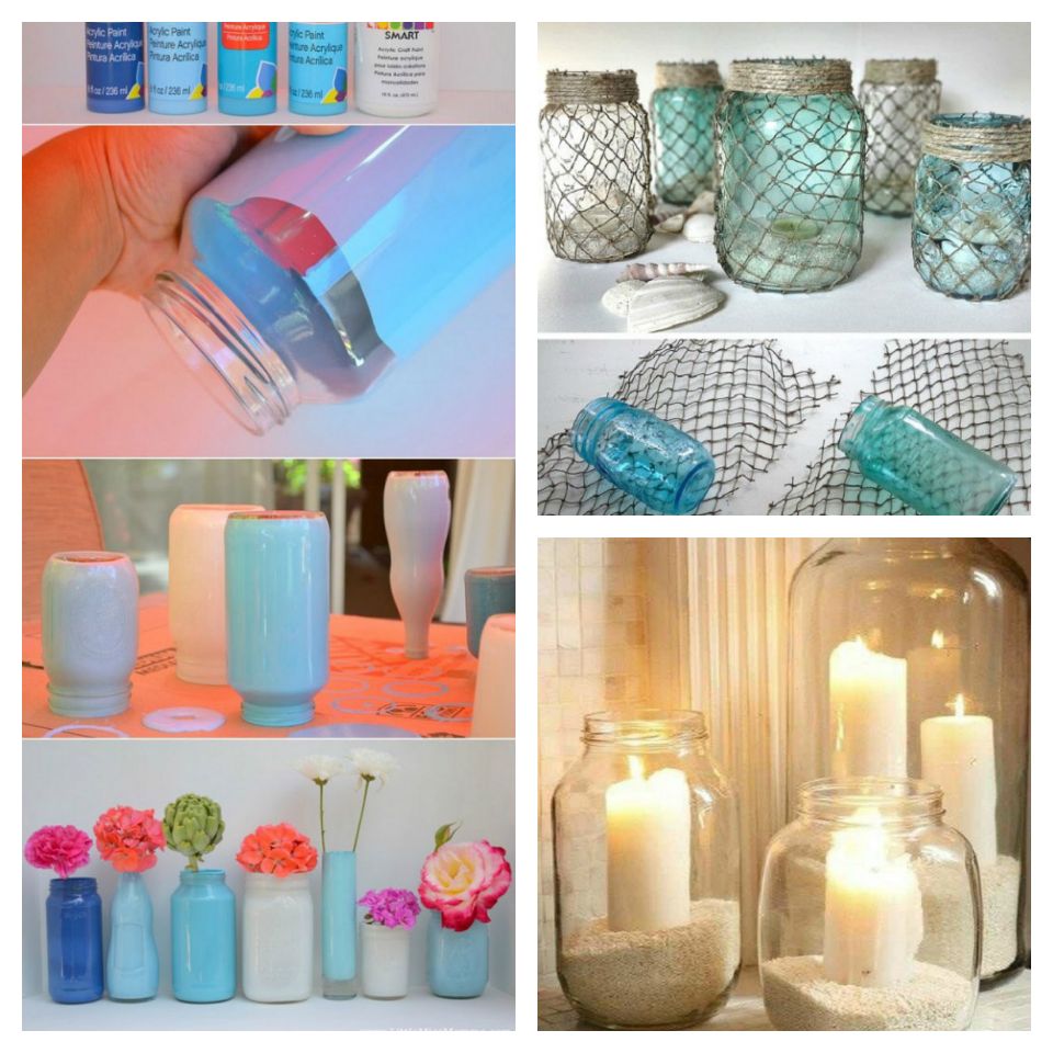 Decorate Glass Bottles And Jars With Style 20 Great Ideas Diy