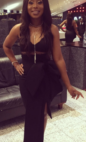Actress, Dakore Akande's stylish look to a movie premiere in London ...