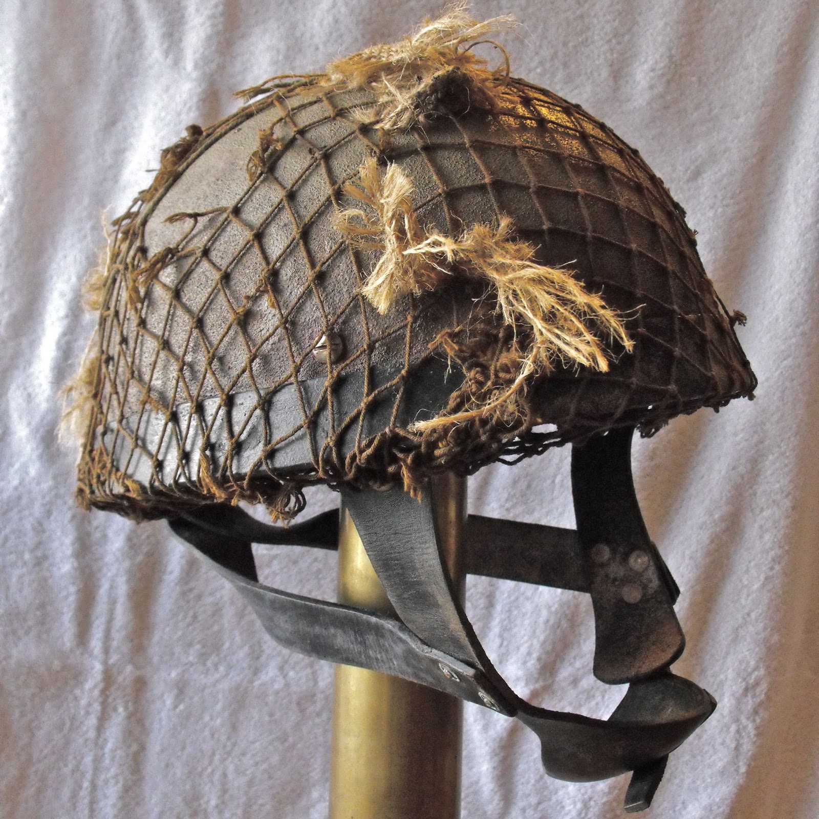 Chalk Living History the Glider Pilot Regiment 'Weathered' British Airborne Helmet