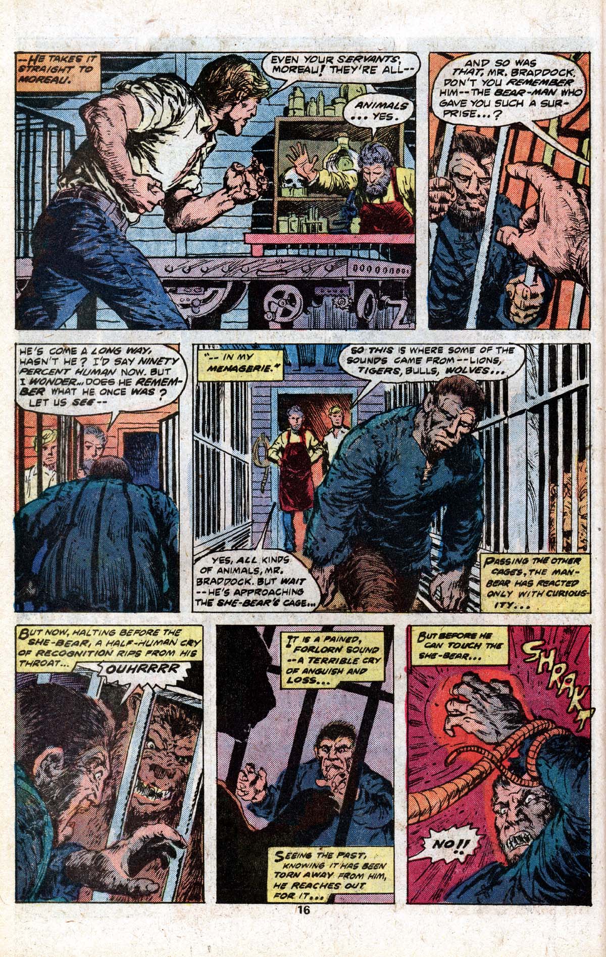 Read online The Island of Dr. Moreau (1977) comic -  Issue # Full - 14